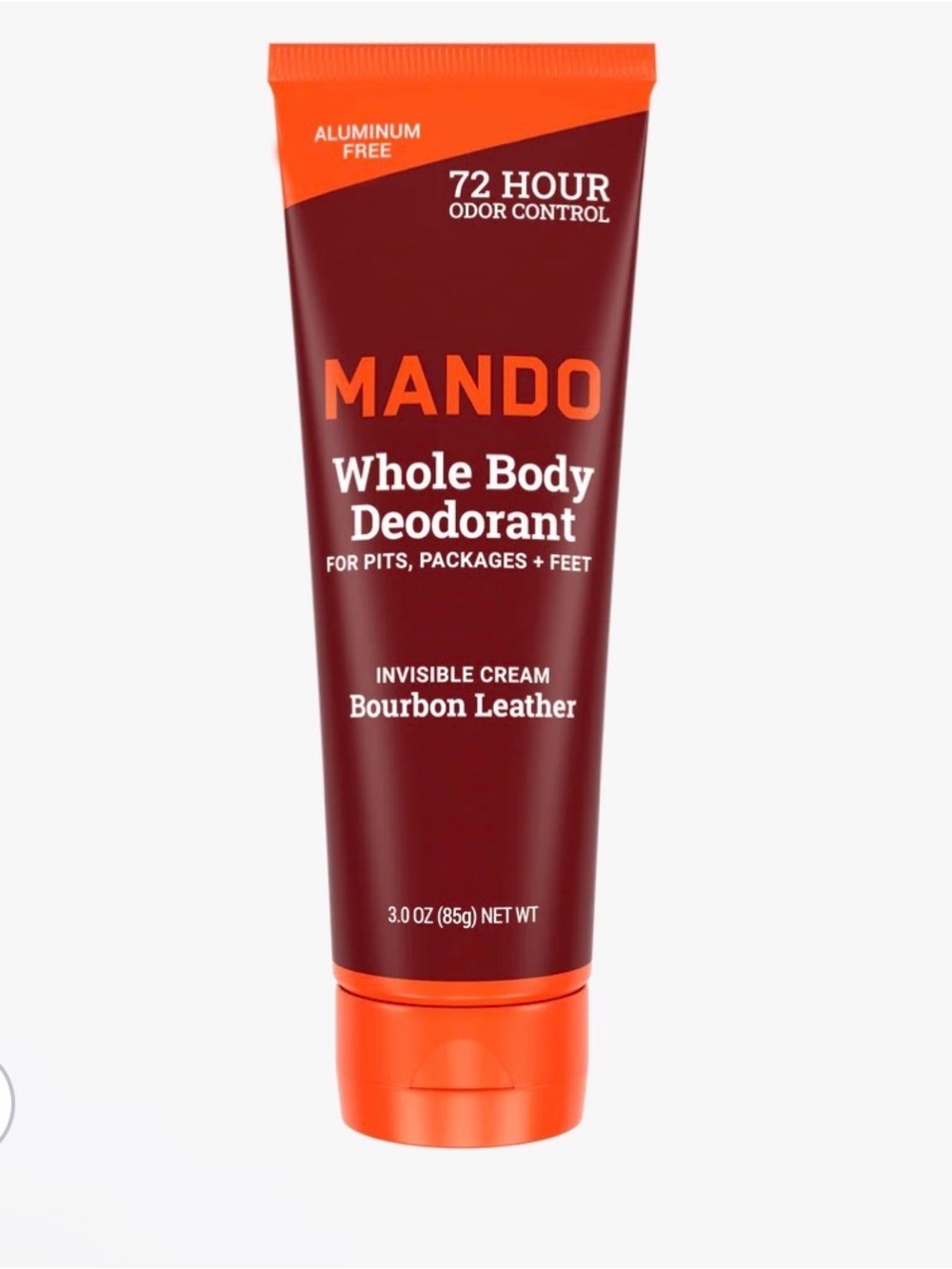 Mando Men's Whole Body Deodorant ~ Bourbon Leather